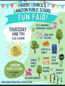 Poster advertising Fun Fair