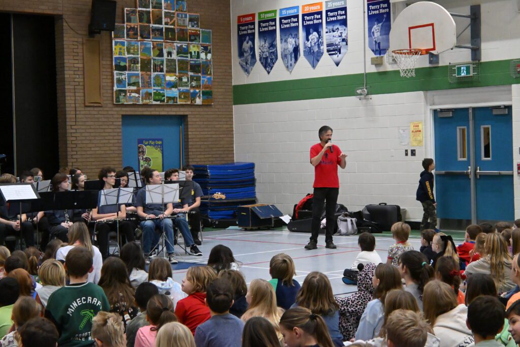 Huntsville High School Band connects with local elementary schools
